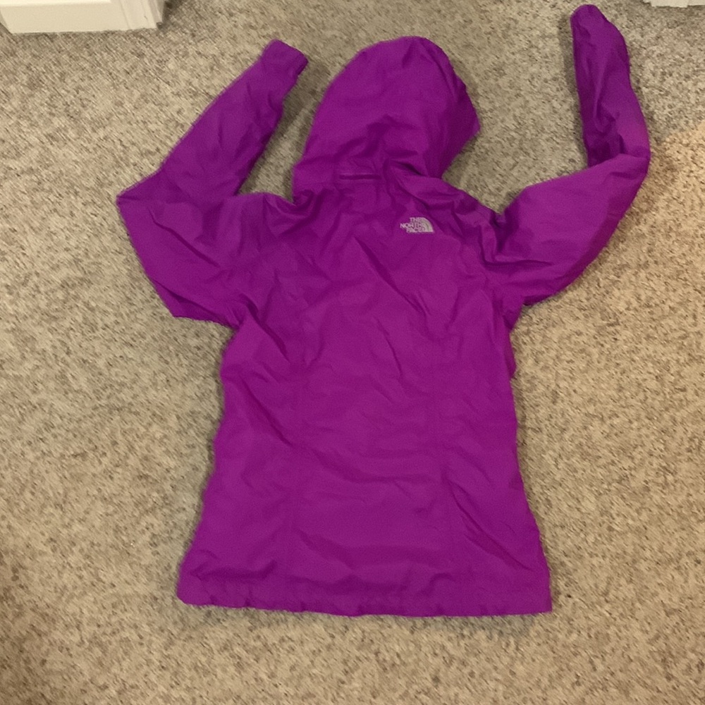 The North Face Magenta Hyvent hooded jacket sz XS - Picture 5 of 5